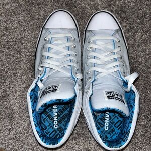 Converse All Star Men's baby blue and white Sneakers